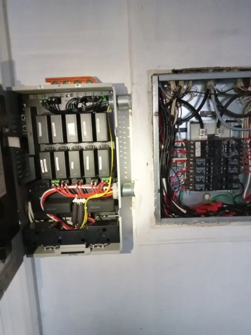 Electrical panel upgrade completed for Indoor Lighting Installation in Newton